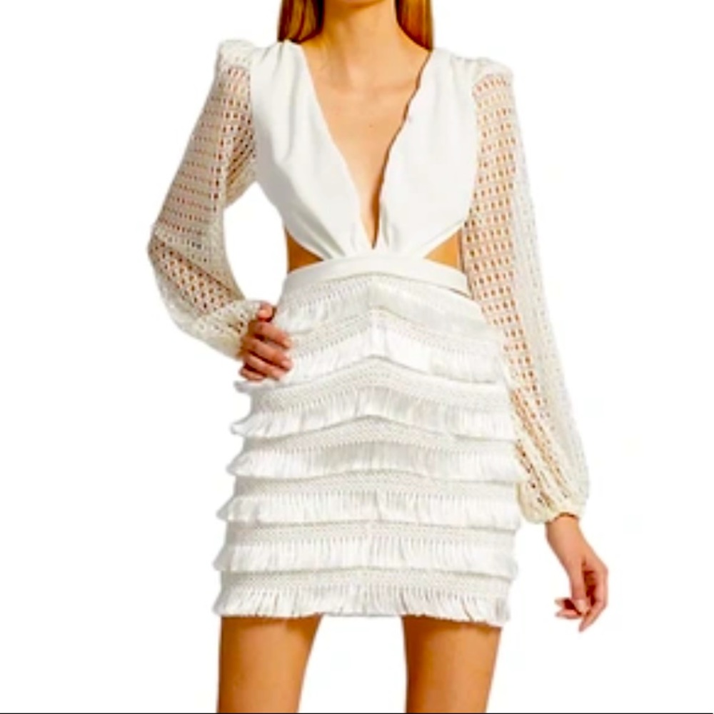 Patbo white dress size 6